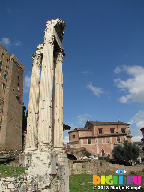 SX30567 Remaining columns of Temple of Vespasian